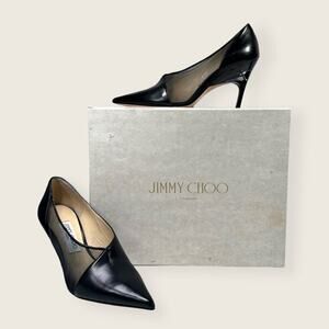 LNWB | Jimmy Choo | SIBA Pointed Toe Transparent Mesh Pumps | Size 37.5 EU